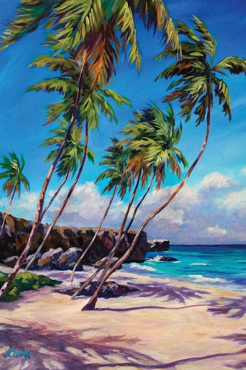 Bottom Bay Beach - Barbados by John Clark wall art