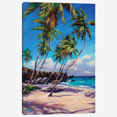 Bottom Bay Beach - Barbados Canvas Print #ARK95} by John Clark Canvas Art