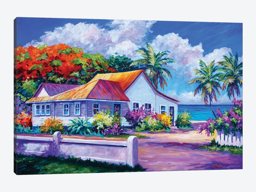The House Before Fin 1-piece Canvas Art Print