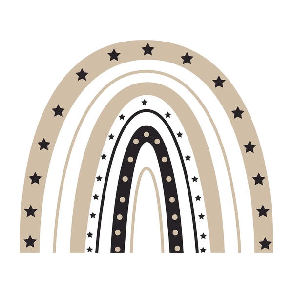 Rainbows: Boho Rainbow XXVIII by Art Mirano