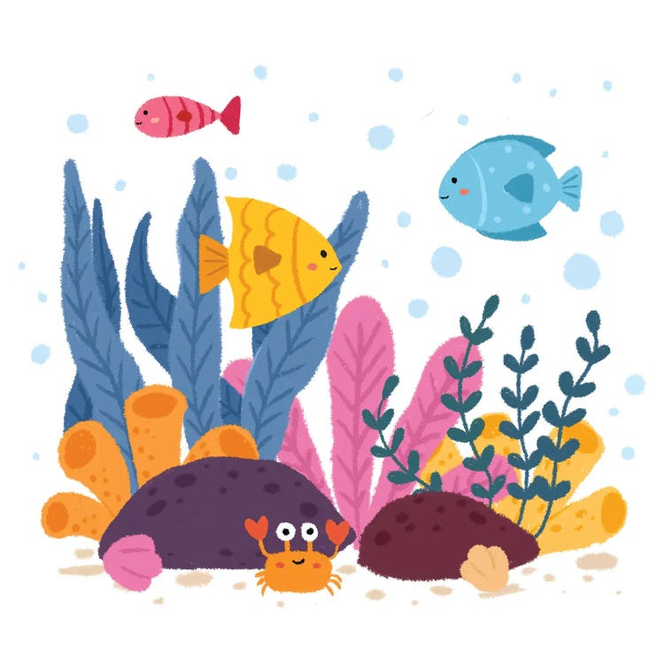 World Oceans Day by Art Mirano wall art