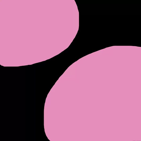 Black & Pink: Hilda by Art Mirano