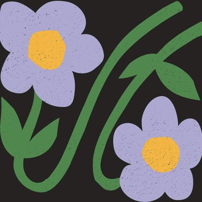 Minimalist Flowers XII by Art Mirano multi panel art