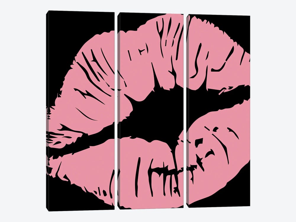 Pink Kiss by Art Mirano 3-piece Art Print