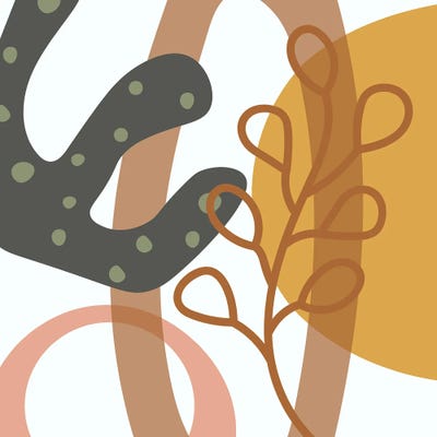 Minimalist Boho Style LXXIX by Art Mirano multi panel art