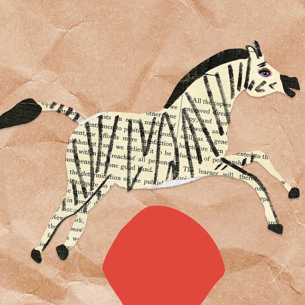 Zebras: For Kids Room IV by Art Mirano