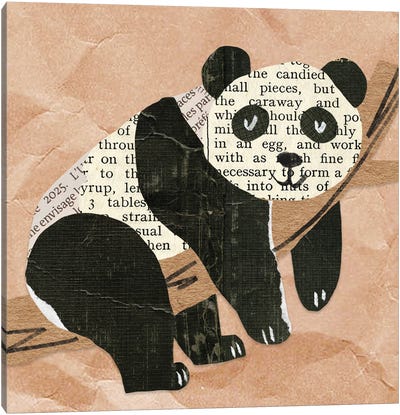 For Kids Room XII Canvas Art Print - Panda Art