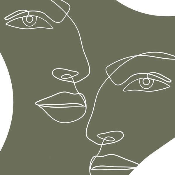 Art Mirano: Faces XXXII by Art Mirano