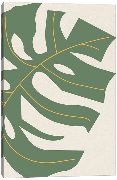 Boensie A1-L Canvas Art Print - Green Art