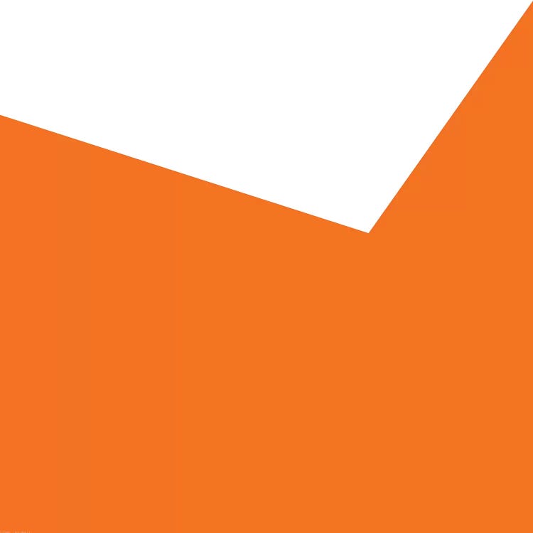 Mirra Orange by Art Mirano wall art