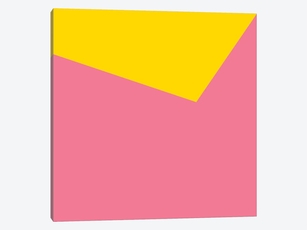 Mirra Pink Yellow by Art Mirano 1-piece Canvas Art Print