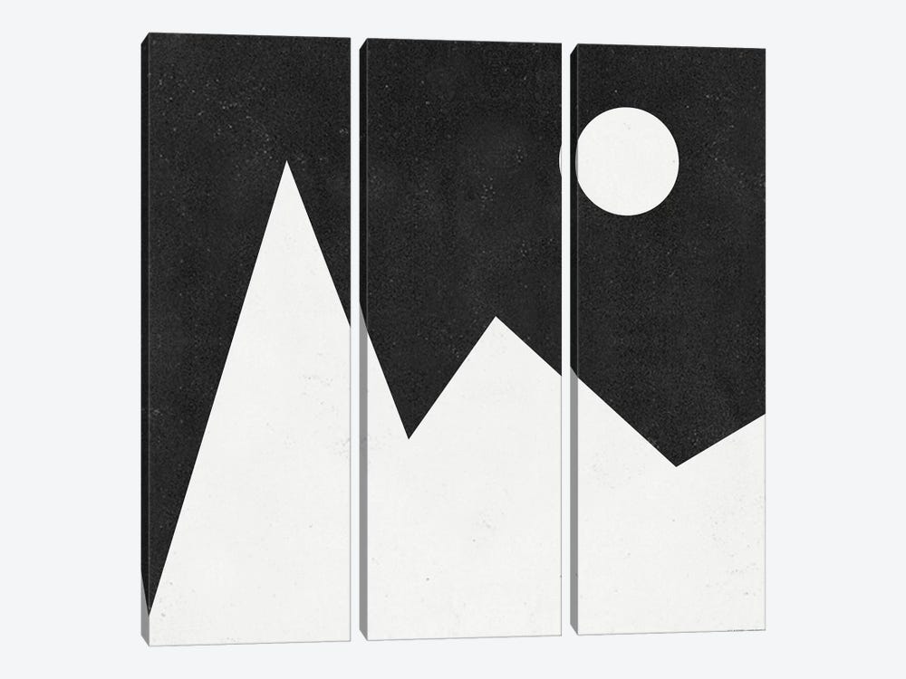 Mountains In The Dark by Art Mirano 3-piece Canvas Art