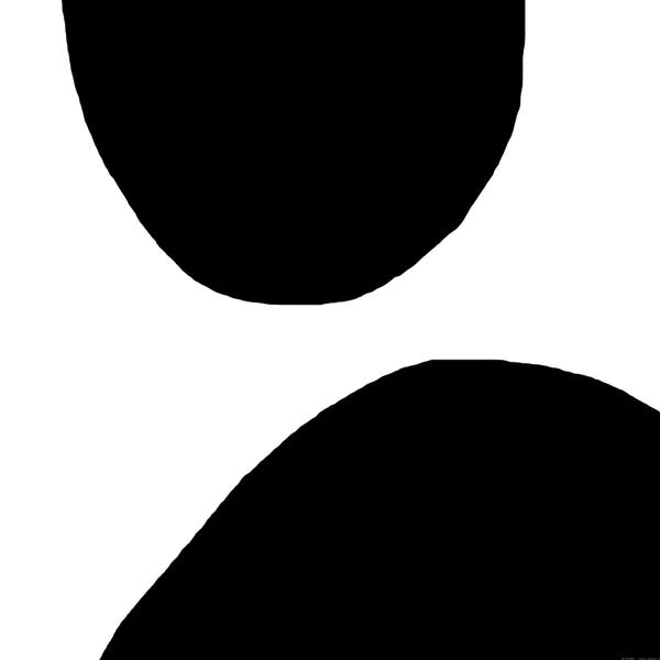 Black & White Minimalist Décor: Nonna by Art Mirano