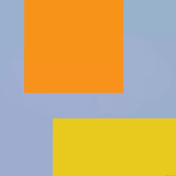 Art Mirano: Orange Blue Yellow by Art Mirano