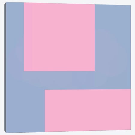 Pink Corners Canvas Print #ARM169} by Art Mirano Canvas Wall Art