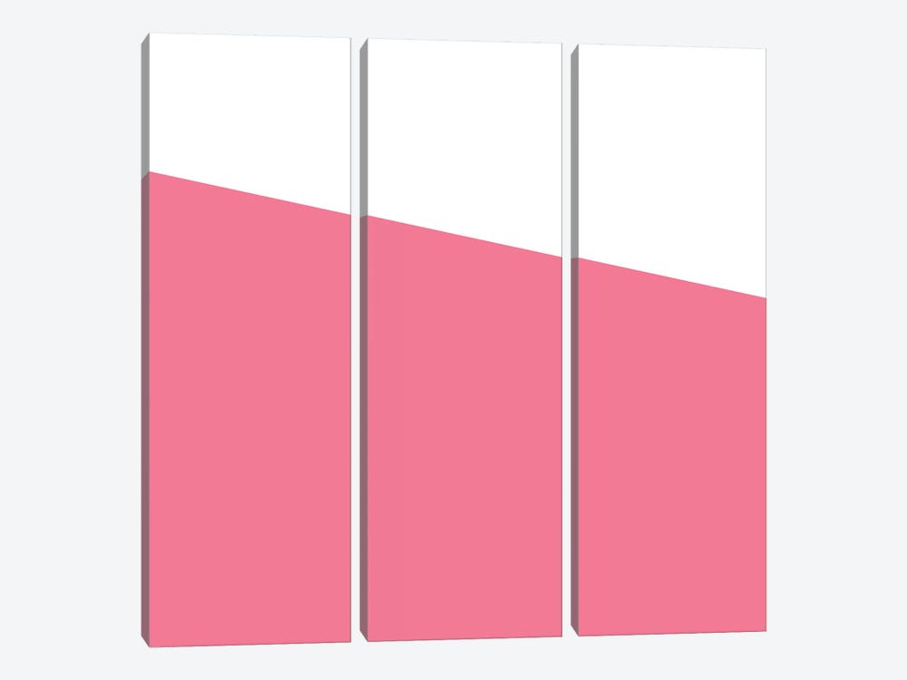 Pink Fragment by Art Mirano 3-piece Canvas Artwork