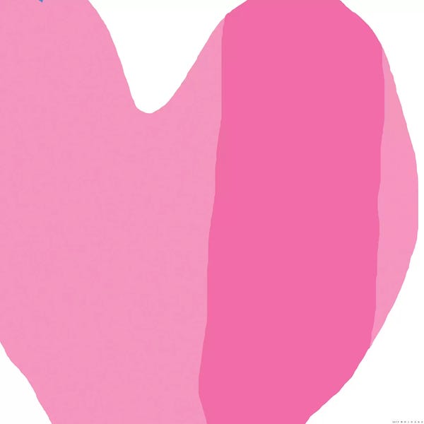 Art Mirano: Pink Heart by Art Mirano