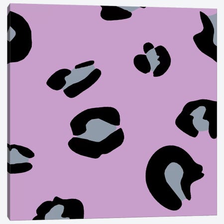 Pink Leopard Canvas Print #ARM174} by Art Mirano Canvas Wall Art