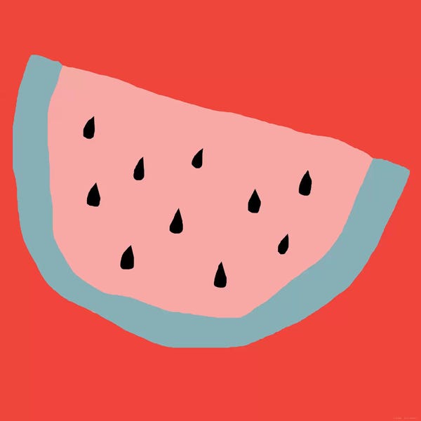 Pop Art Kitchen: Pink Watermelon by Art Mirano