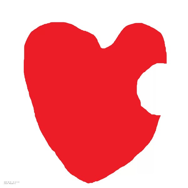 Art Mirano: Red Heart by Art Mirano