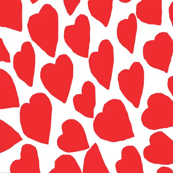 Art Mirano: Red Hearts by Art Mirano