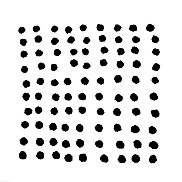 Black & White Patterns: Roman by Art Mirano