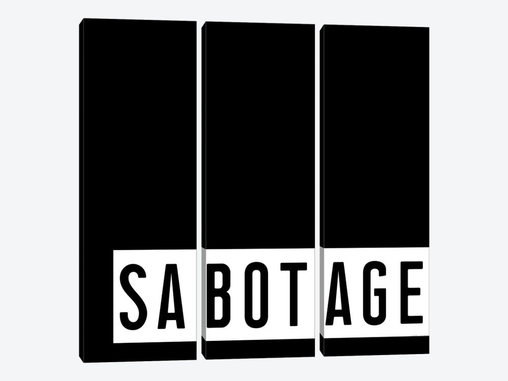 Sabotage I by Art Mirano 3-piece Canvas Art Print
