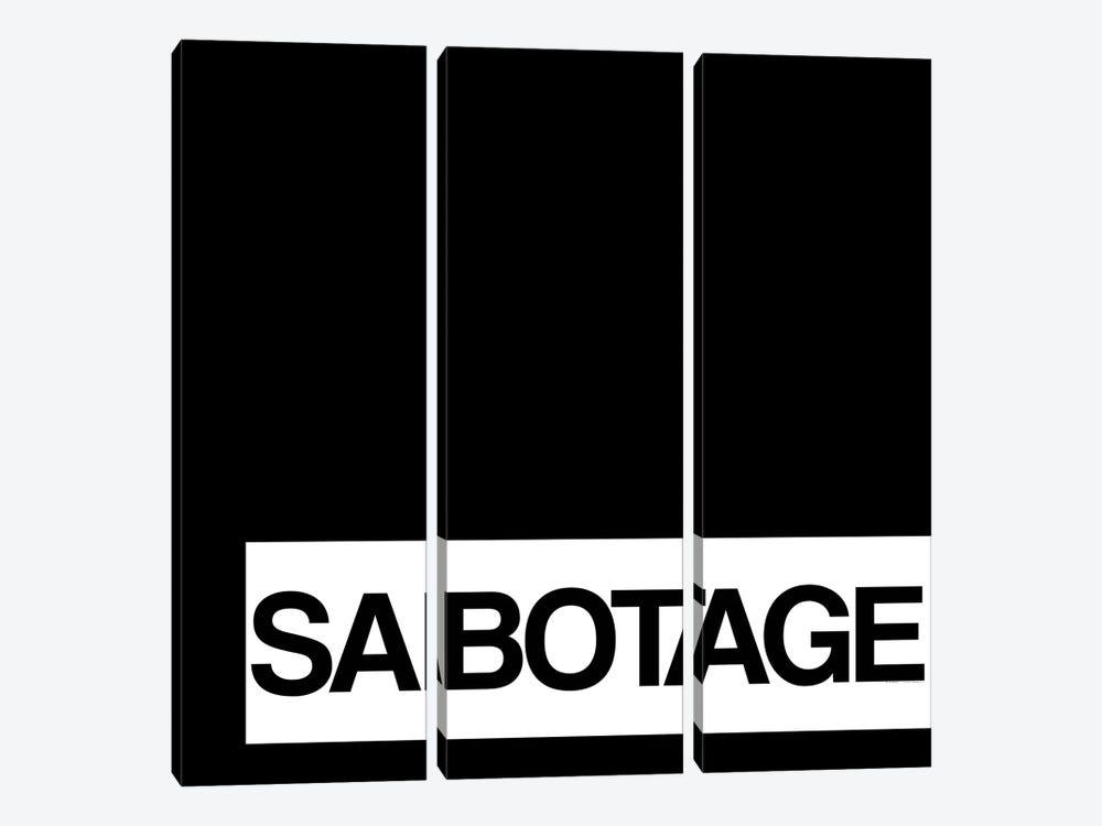 Sabotage II by Art Mirano 3-piece Canvas Art