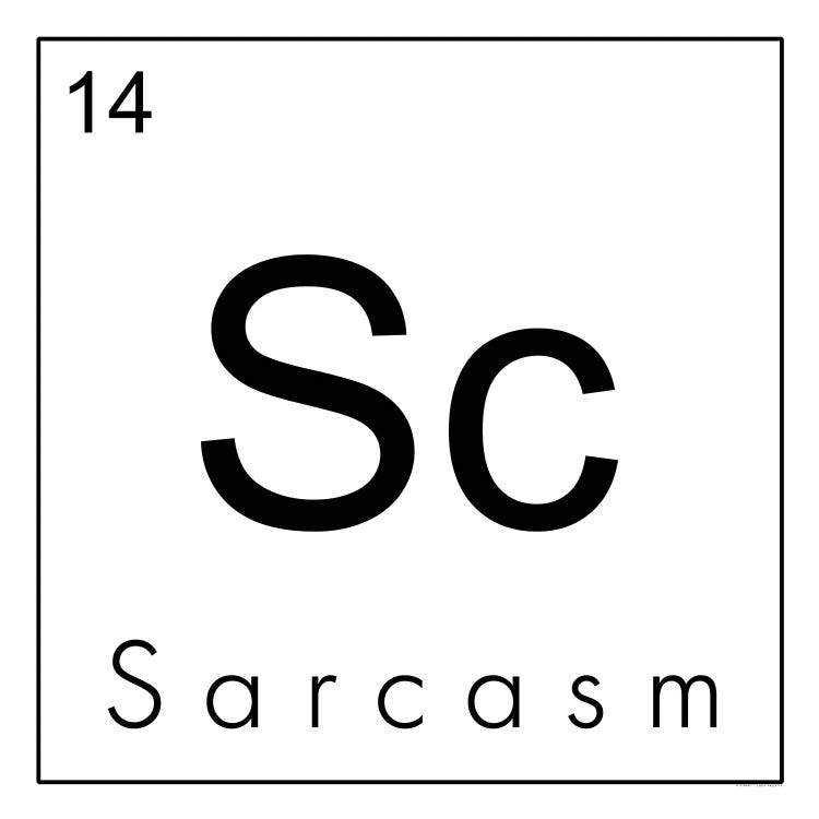Sarcasm by Art Mirano wall art