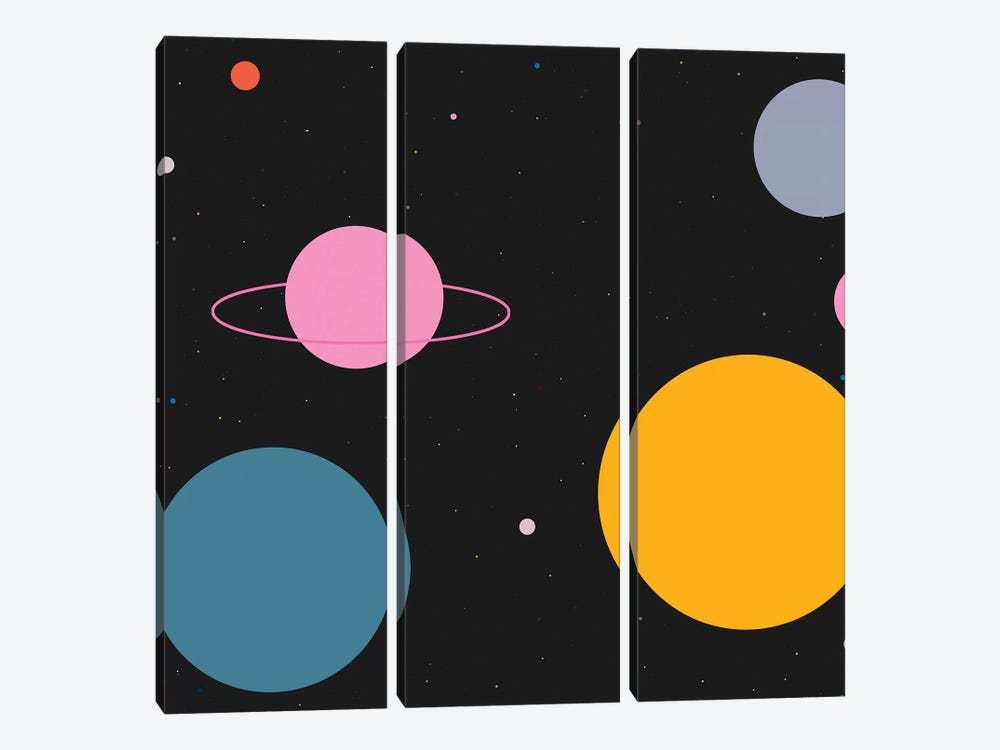 Space by Art Mirano 3-piece Canvas Art