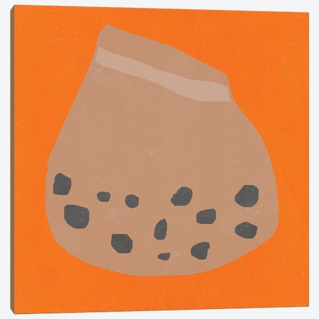 The Orange Bag Canvas Print #ARM217} by Art Mirano Canvas Art Print