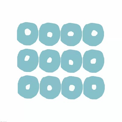 Twelve by Art Mirano multi panel art