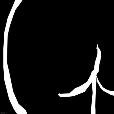 Blach Nude by Art Mirano multi panel art