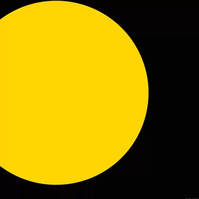 Yellow Moon by Art Mirano multi panel art