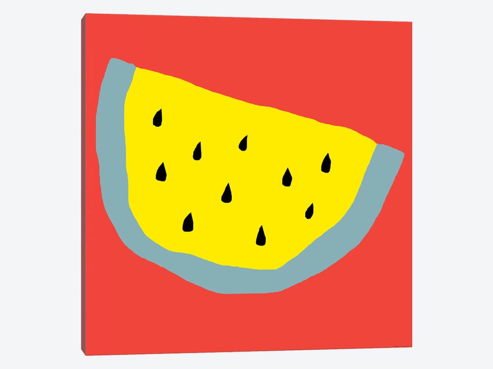 Yellow Watermelon by Art Mirano 1-piece Canvas Art Print