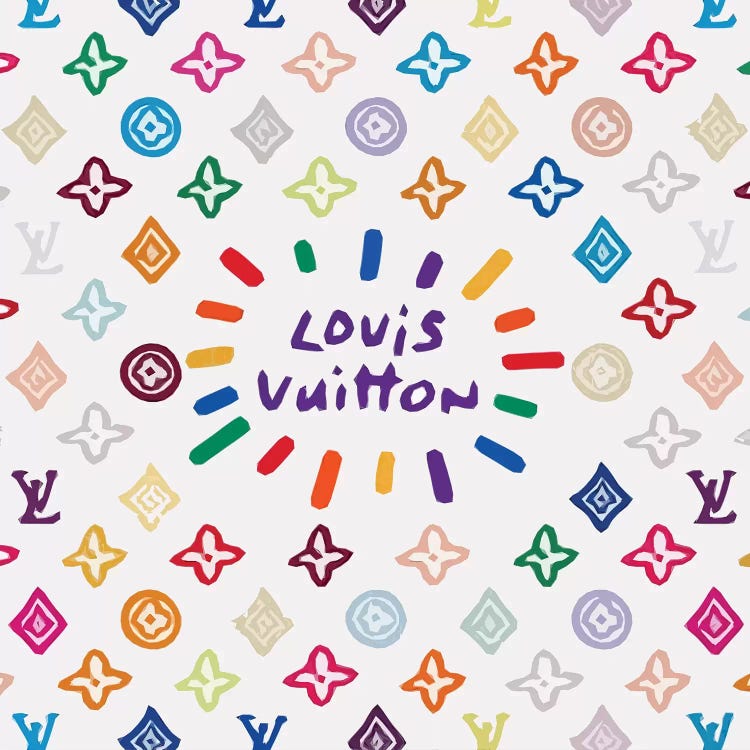 Louis Vuitton Colored by Art Mirano wall art