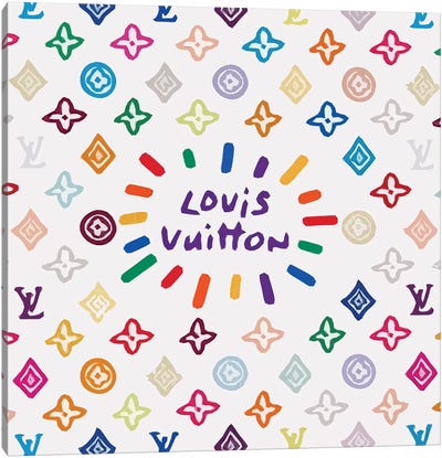 Louis Vuitton Colored Canvas Art Print - Fashion Brand Art