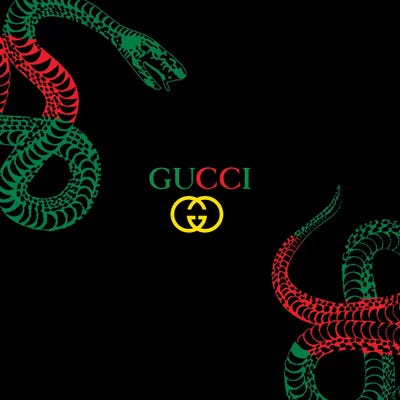 gucci canvas painting