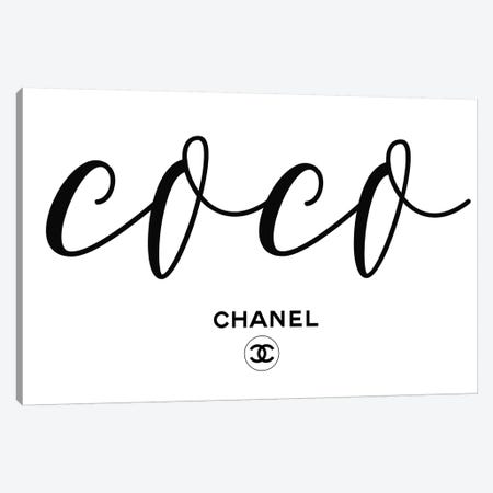 Coco Chanel Canvas Print #ARM323} by Art Mirano Canvas Art