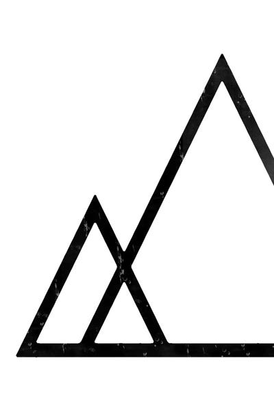 Two Triangles by Art Mirano canvas print