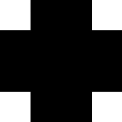 Black Cross by Art Mirano multi panel art