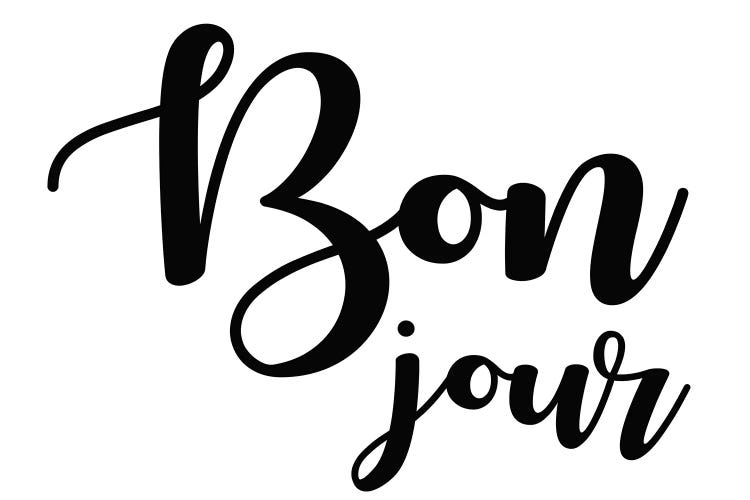 Bon Jour by Art Mirano wall art