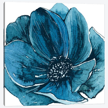 Ellie Blue Light Canvas Print #ARM358} by Art Mirano Canvas Art Print