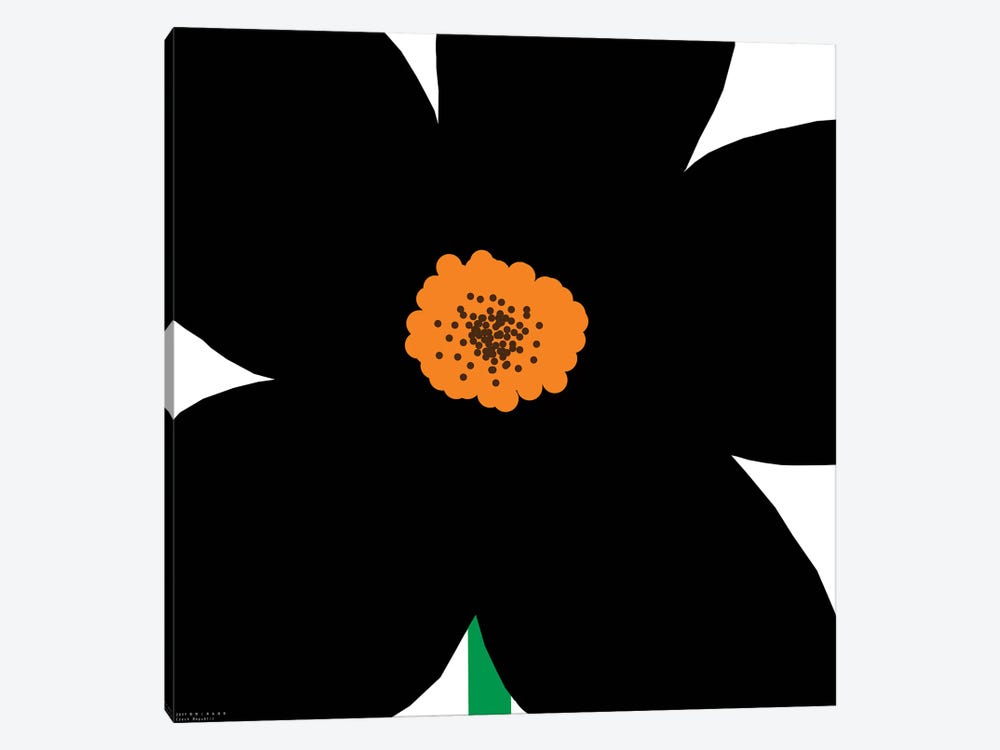 Black Flower by Art Mirano 1-piece Art Print