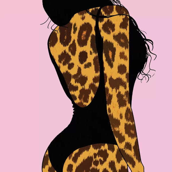Leopards: Leopard Woman by Art Mirano