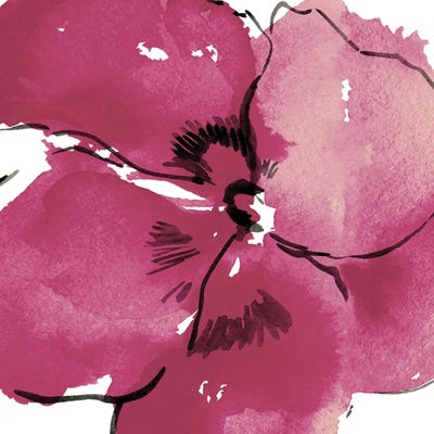 Stella Flower Pink by Art Mirano metal wall art