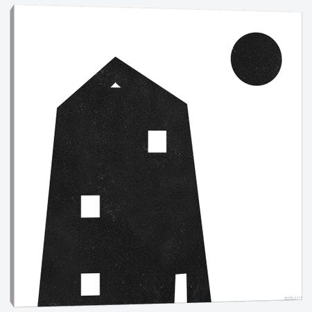 Black House Canvas Print #ARM38} by Art Mirano Canvas Print