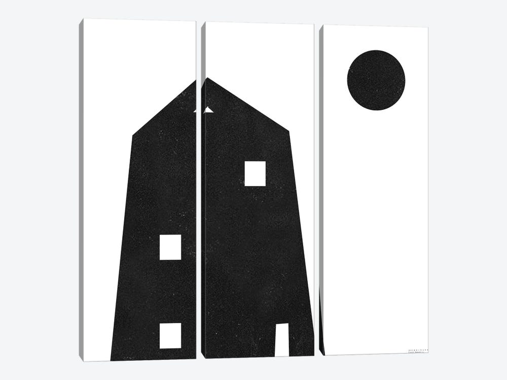 Black House by Art Mirano 3-piece Canvas Artwork