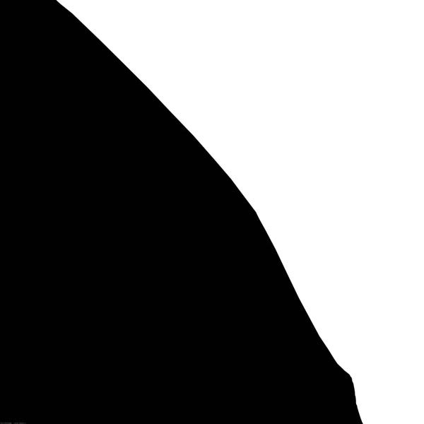 Black & White Minimalist Décor: Black Mountain by Art Mirano