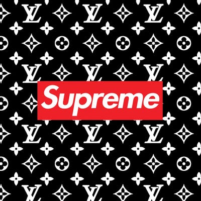 Supreme X Louis Vuitton Card Holder Reduce